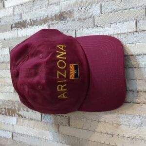 Vintage Arizona Maroon Dad Hat